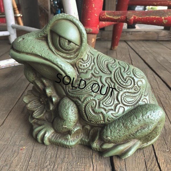画像6: 60s Vintage Thinking Frog Plastic Bank (T983)