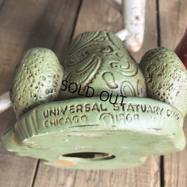 画像4: 60s Vintage Thinking Frog Plastic Bank (T983)