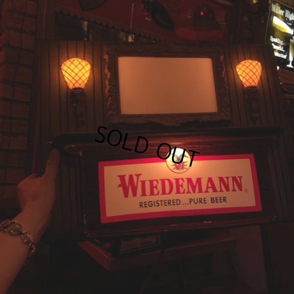 画像12: Vintage Weideman Beer & Ale Lighted BAR Sign (T984)