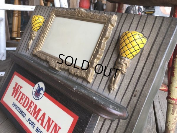 画像4: Vintage Weideman Beer & Ale Lighted BAR Sign (T984)