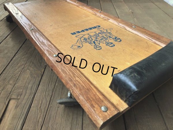 画像11: Vintage Wooden Creeper Pepboys (T985)