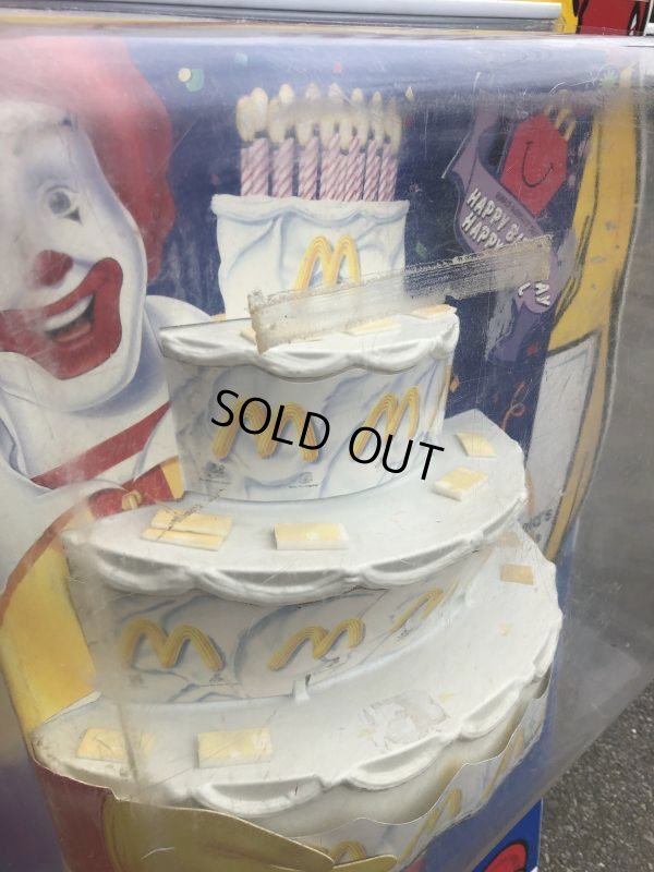 画像9: Vintage McDonalds Store Display Case for Happy Meal toys (T985)