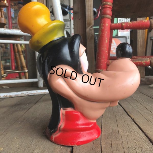 画像3: 70s Vintage Disney Play Pal Head Bank Goofy (T901)