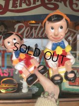 70s Vintage Disney Pinocchio Bank Doll 右 (T898)