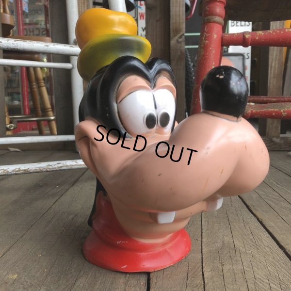 画像2: 70s Vintage Disney Play Pal Head Bank Goofy (T901)