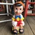 画像2: 70s Vintage Disney Pinocchio Bank Doll 右 (T898) (2)