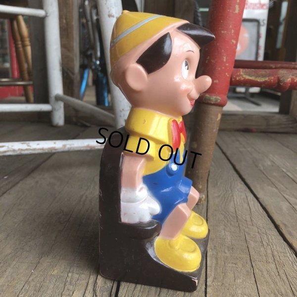 画像3: 70s Vintage Disney Pinocchio Bank Doll (T899)
