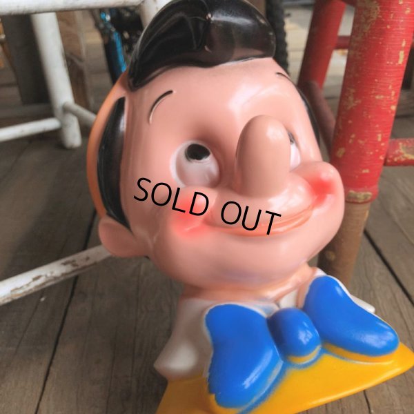 画像6: 70s Vintage Disney Play Pal Head Bank Pinocchio (T902)