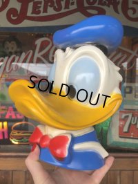 70s Vintage Disney Play Pal Head Bank Donald Duck (T903)