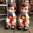 画像12: 70s Vintage Disney Pinocchio Bank Doll 右 (T898)