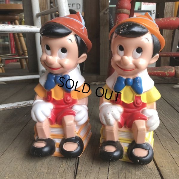画像12: 70s Vintage Disney Pinocchio Bank Doll 右 (T898)