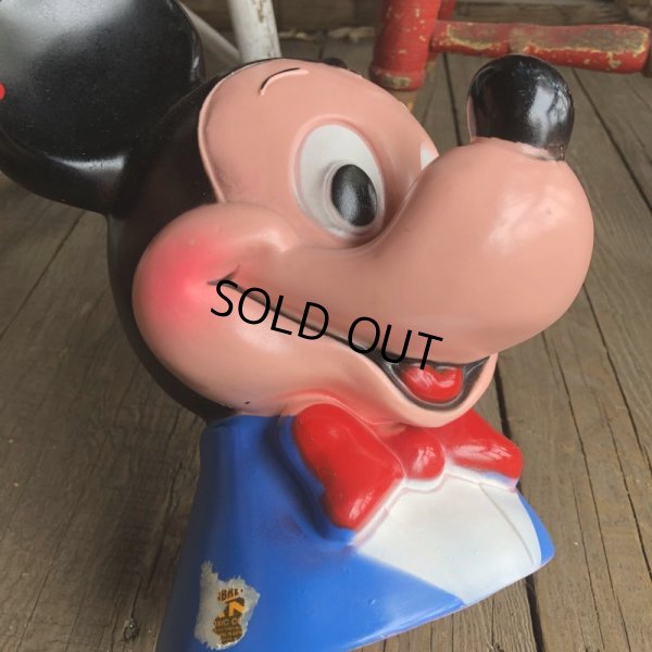 画像6: 70s Vintage Disney Play Pal Head Bank Mickey Mouse (T904)