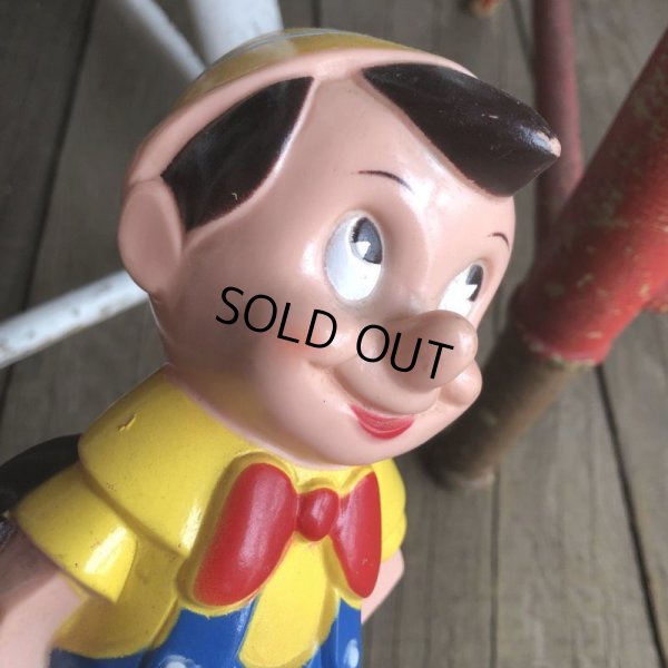 画像6: 70s Vintage Disney Pinocchio Bank Doll (T899)