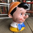 画像3: 70s Vintage Disney Play Pal Head Bank Pinocchio (T902)
