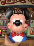 画像1: 70s Vintage Disney Play Pal Head Bank Mickey Mouse (T904) (1)