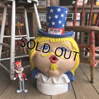 70s Vintage Helium Balloon Tank Head Yankee Dandy (T919) 　