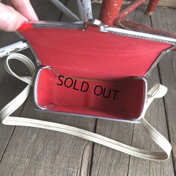 画像10: Vintage Groovy American Old Glory Stars and Stripes Camera Case (T908) 　