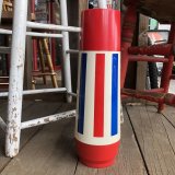 Vintage Groovy American Old Glory Stars and Stripes  Thermo-Sew Bottele (T909) 　