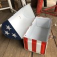 画像7: Vintage Groovy American Old Glory Stars and Stripes Lunch Box (T907) 　