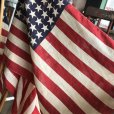 画像7: Vintage 48 Star Americacn Flag wooden pole (T914) 　