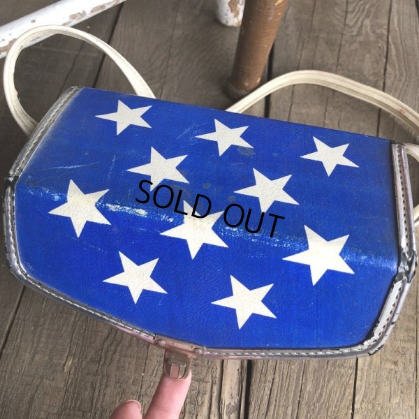 画像7: Vintage Groovy American Old Glory Stars and Stripes Camera Case (T908) 　