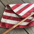 画像6: Vintage 48 Star Americacn Flag wooden pole (T914) 　