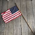 画像3: Vintage 50 Star Americacn Flag wooden pole (T913) 　