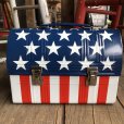 画像5: Vintage Groovy American Old Glory Stars and Stripes Lunch Box (T907) 　