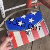Vintage Groovy American Old Glory Stars and Stripes Camera Case (T908) 　