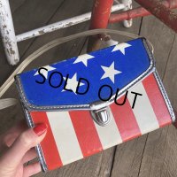 Vintage Groovy American Old Glory Stars and Stripes Camera Case (T908) 　