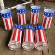 画像4: Vintage Groovy American Old Glory Stars and Stripes Glass (T915) 　