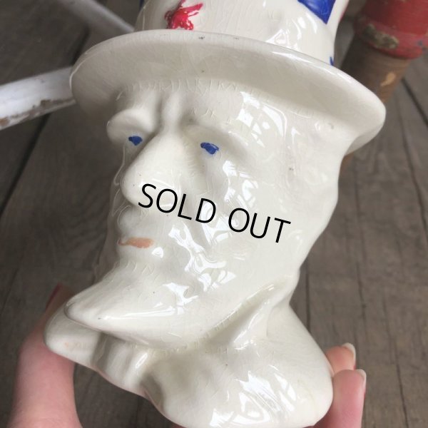 画像8: Vintage Ceramic Cup Uncle Sam (T911) 　