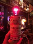 画像1: Vintage King of Beers Budweiser Can Table Light Lamp (T919) (1)