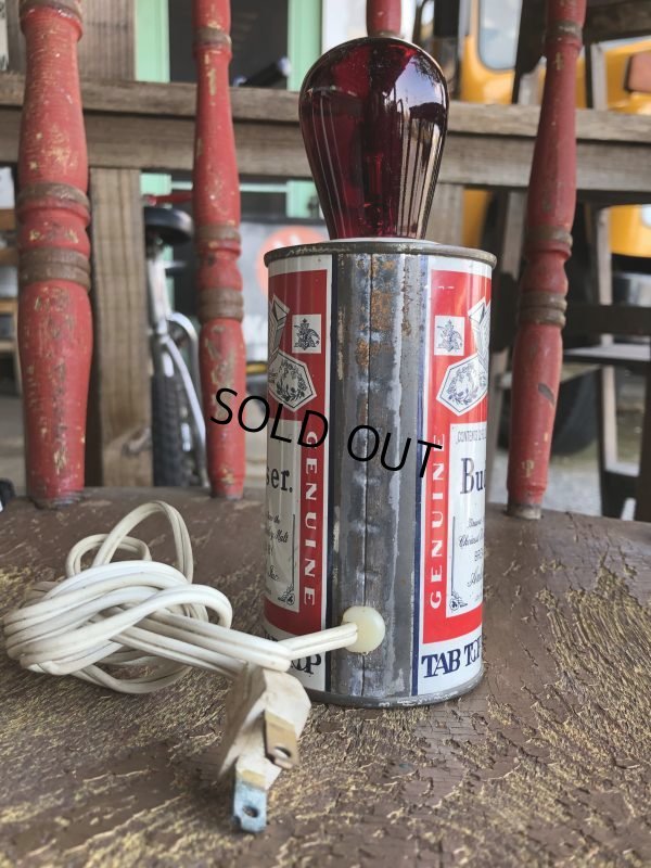 画像3: Vintage King of Beers Budweiser Can Table Light Lamp (T919)