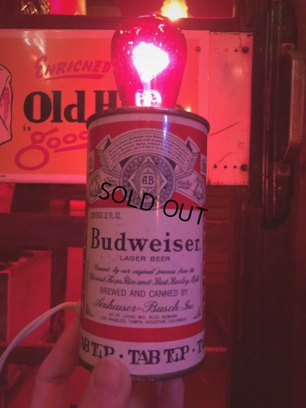 画像8: Vintage King of Beers Budweiser Can Table Light Lamp (T919)