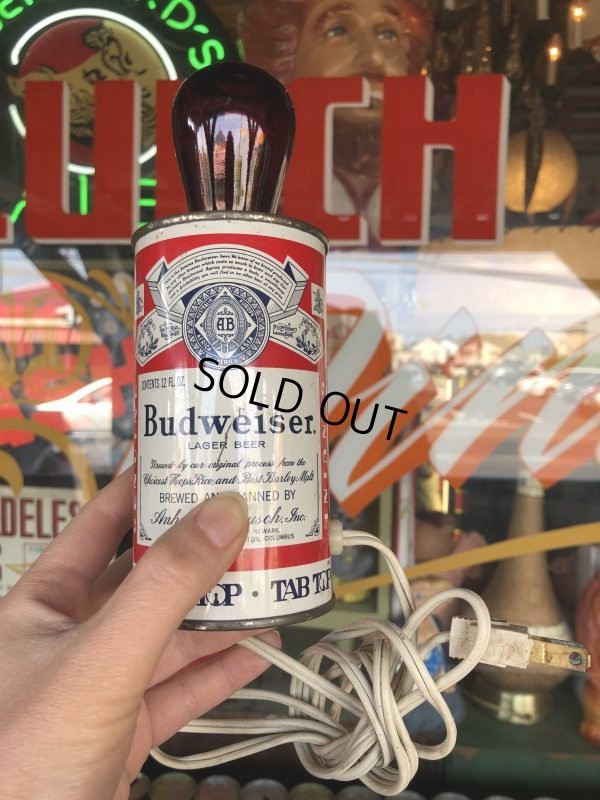 画像7: Vintage King of Beers Budweiser Can Table Light Lamp (T919)