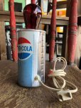 画像4: 70s Vintage Pepsi Cola Can Table Light Lamp (T920)