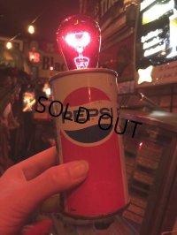 70s Vintage Pepsi Cola Can Table Light Lamp (T920)