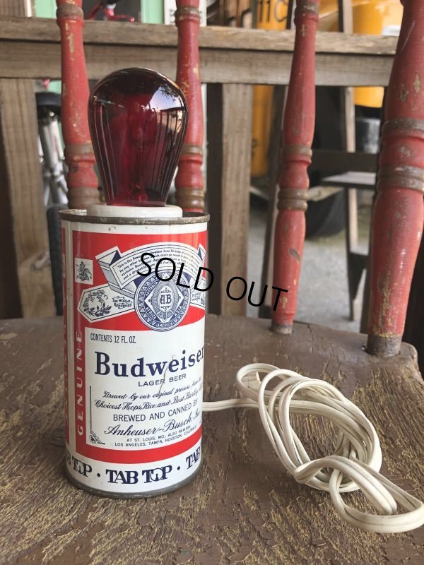 画像4: Vintage King of Beers Budweiser Can Table Light Lamp (T919)