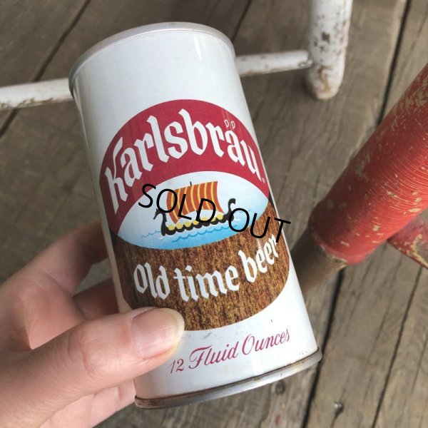 画像1: Vintage Beer Can Karlsbrau (T930)