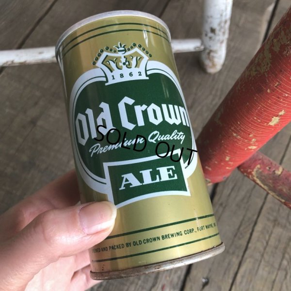 画像1: Vintage Beer Can Old Crown Ale (T938)