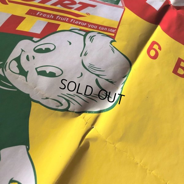 画像18: 50s Vintage Squirt Soda Store Display Sign Poster BIG!! (T967)