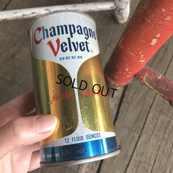 画像1: Vintage Beer Can Champagne Velvet (T942)