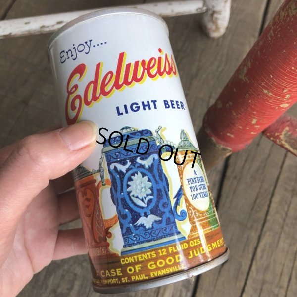 画像1: Vintage Beer Can Edelweiss (T923)