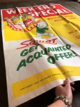 画像15: 50s Vintage Squirt Soda Store Display Sign Poster BIG!! (T967) 