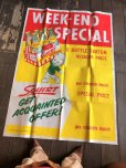 画像16: 50s Vintage Squirt Soda Store Display Sign Poster BIG!! (T967) 
