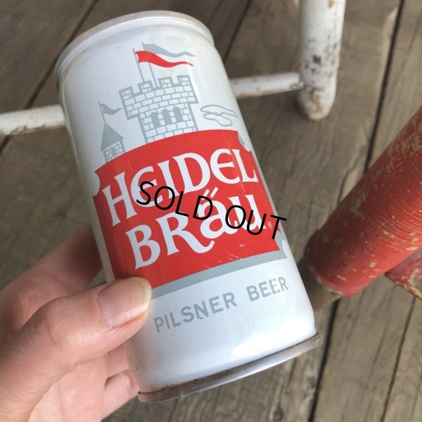 画像1: Vintage Beer Can HEIDEL BRau (T931)