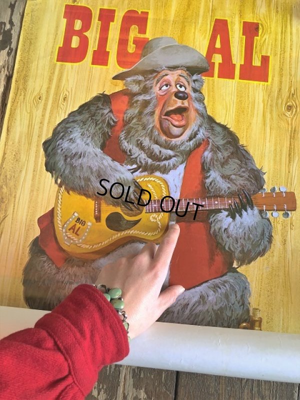 画像8: Vintage Disney BIG AL Country Bear Jamboree Original Poster (T968)