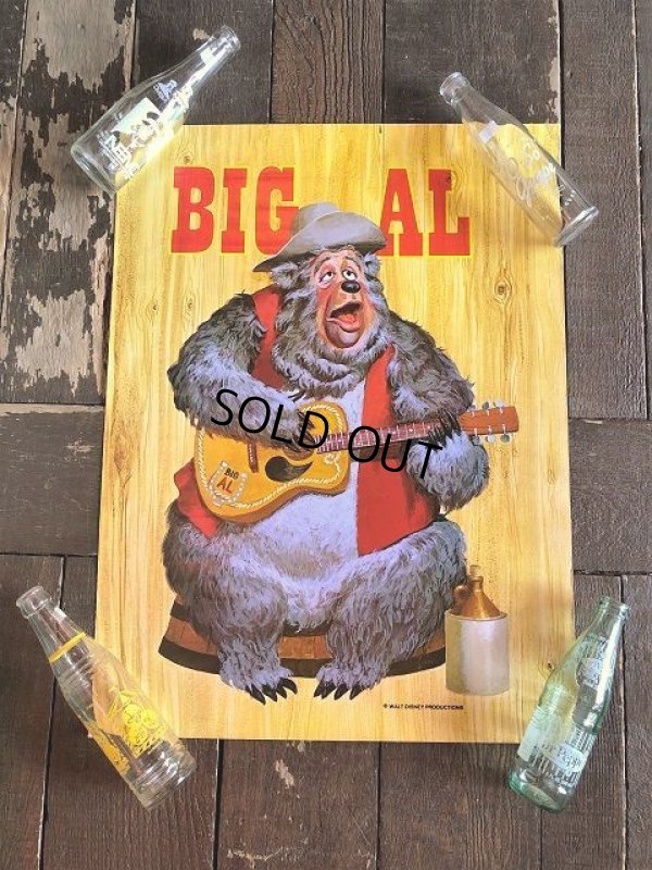 画像2: Vintage Disney BIG AL Country Bear Jamboree Original Poster (T968)