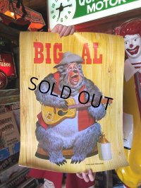 Vintage Disney BIG AL Country Bear Jamboree Original Poster (T968)